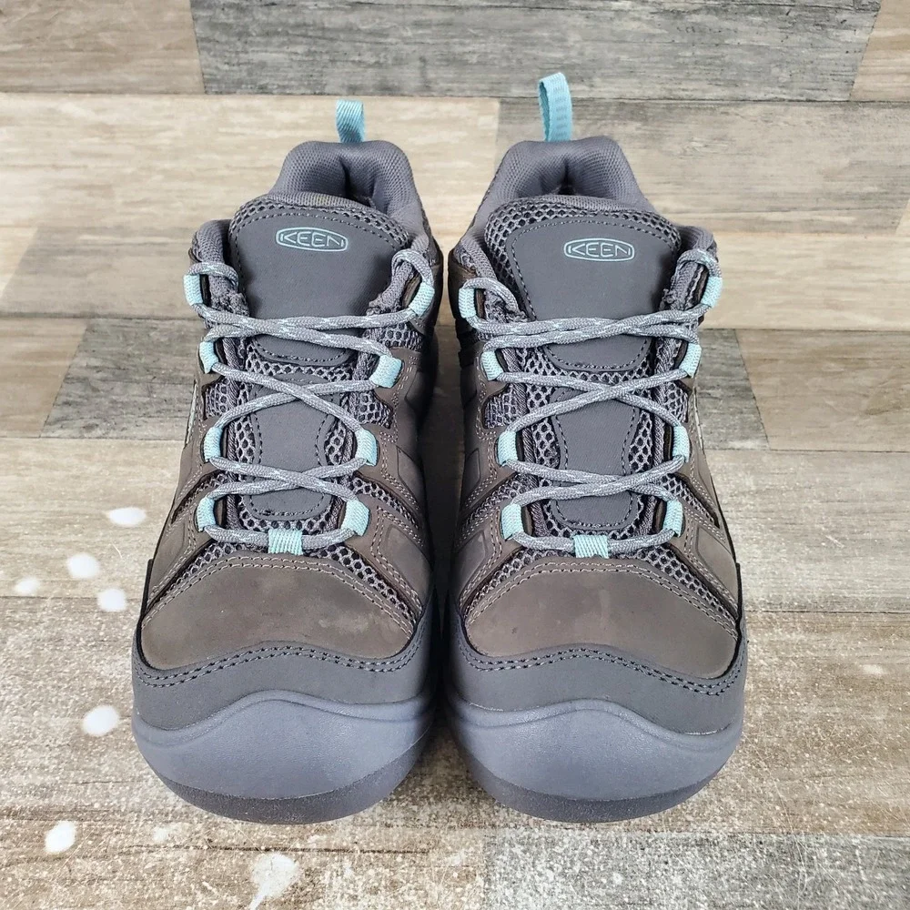 Keen Circadia Vent Womens Shoes Sz 9 Steel Gray Cloud Blue Waterproof Hiking